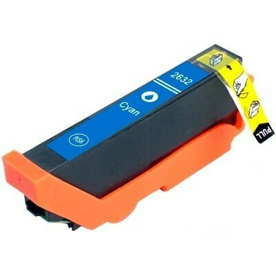 CARTUCHO COMPATIBLE EPSON T2632XL CYAN