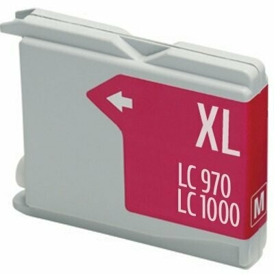 CARTUCHO COMPATIBLE BROTHER LC970/1000 MAGENTA