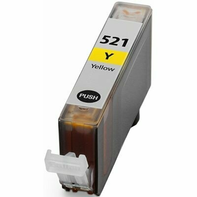 CARTUCHO COMPATIBLE CANON CLI521XL AMARILLO