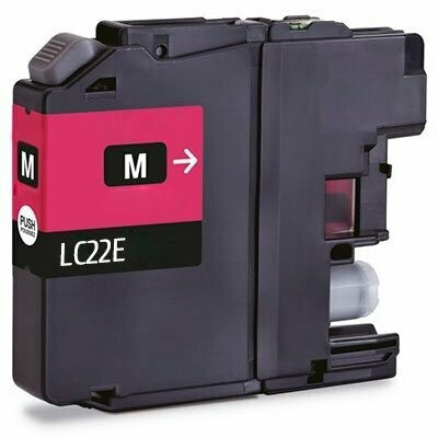 CARTUCHO COMPATIBLE BROTHER LC22 MAGENTA XXL