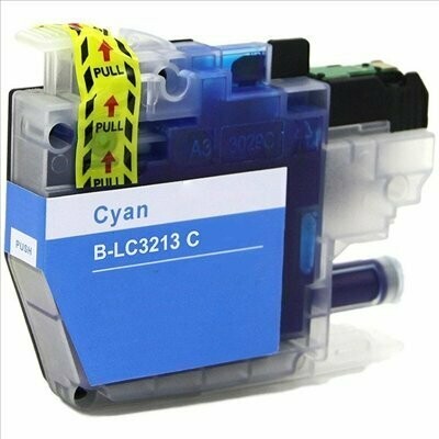 CARTUCHO COMPATIBLE BROTHER LC3213 CYAN