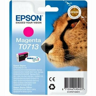 CARTUCHO ORIGINAL EPSON T0713 MAGENTA