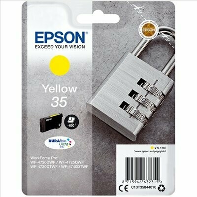 CARTUCHO ORIGINAL EPSON 35 AMARILLO