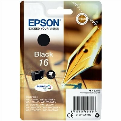 CARTUCHO ORIGINAL EPSON T1631XL NEGRO