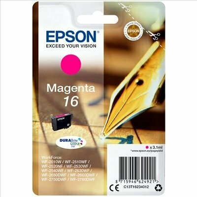 CARTUCHO ORIGINAL EPSON T1633XL MAGENTA