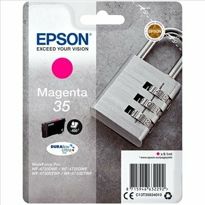 CARTUCHO ORIGINAL EPSON 35 MAGENTA