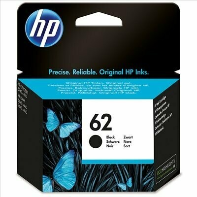 CARTUCHO ORIGINAL HP 62 NEGRO