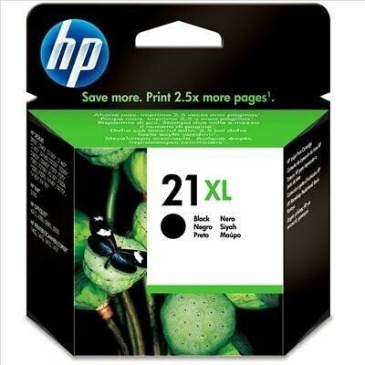 CARTUCHO ORIGINAL HP 21XL NEGRO