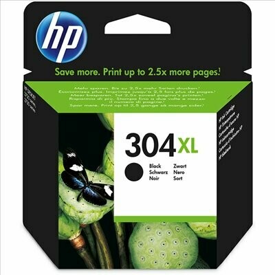 CARTUCHO ORIGINAL HP 304XL NEGRO