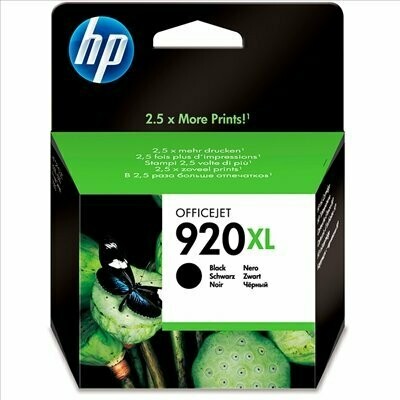 CARTUCHO ORIGINAL HP 920XL NEGRO