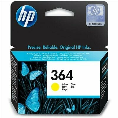 CARTUCHO ORIGINAL HP 364 AMARILLO