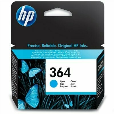 CARTUCHO ORIGINAL HP 364 CYAN
