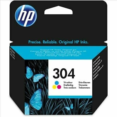 CARTUCHO ORIGINAL HP 304 COLOR