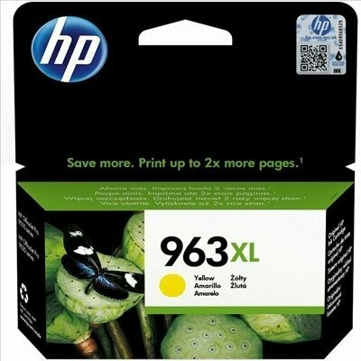 CARTUCHO ORIGINAL HP 963 XL AMARILLO