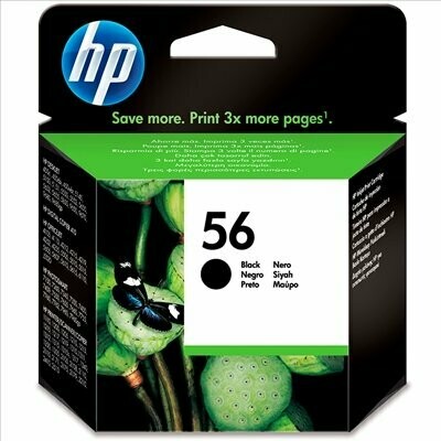CARTUCHO ORIGINAL HP 56 NEGRO