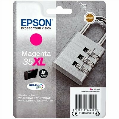 CARTUCHO ORIGINAL EPSON 35 MAGENTA XL