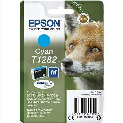 CARTUCHO ORIGINAL EPSON T1282 CYAN