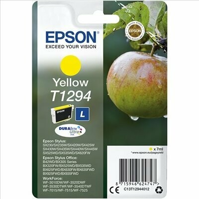 CARTUCHO ORIGINAL EPSON T1294 AMARILLO