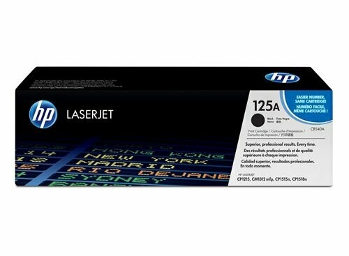 TONER ORIGINAL HP 125A (CB540A) NEGRO