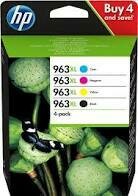MULTIPACK CARTUCHOS ORIGINALES  HP 963XL NEGRO - CYAN - MAGENTA - AMARILLO.