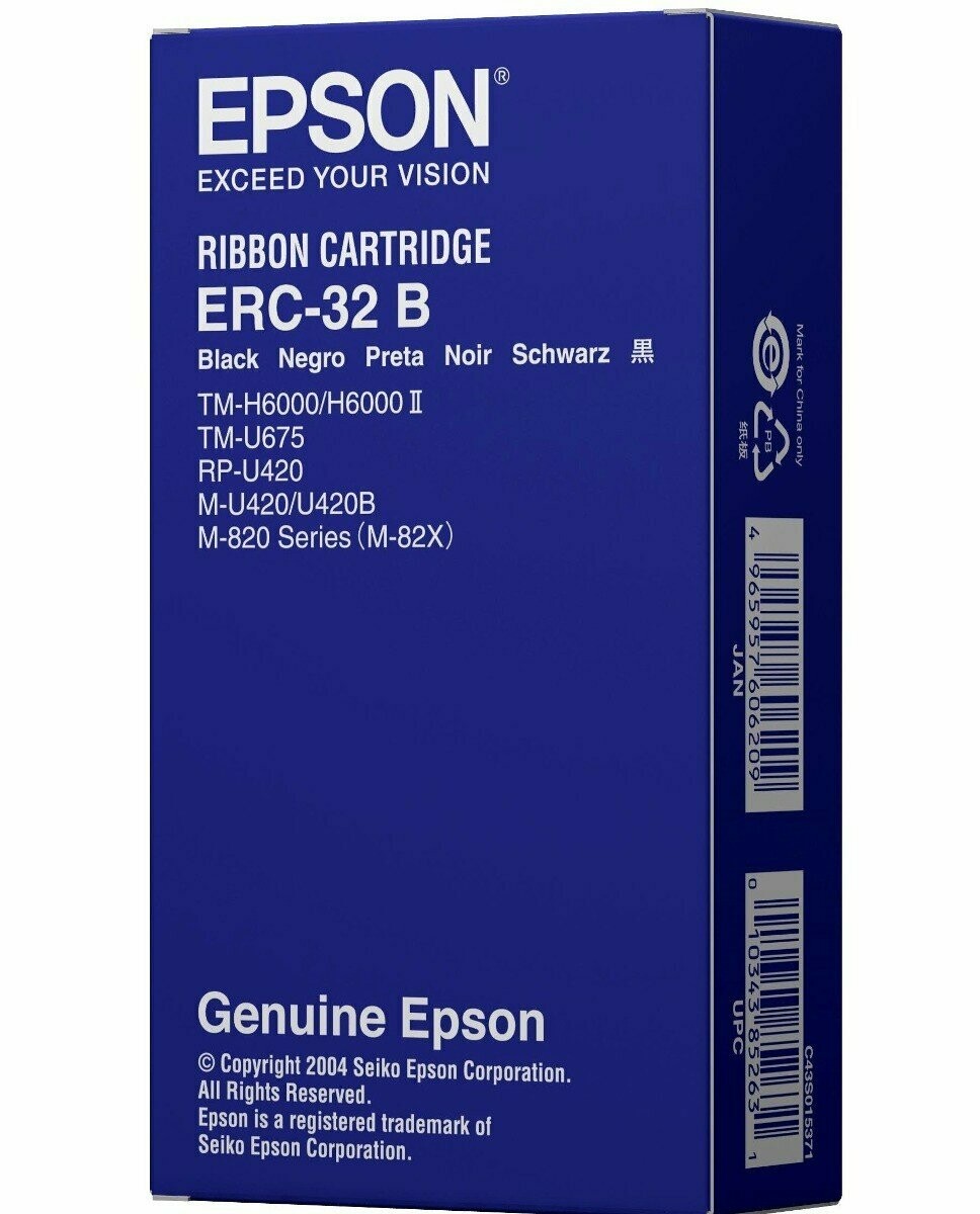 CINTA ORIGINAL EPSON ERC-32BK.