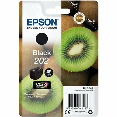 ​CARTUCHO ORIGINAL EPSON 202 NEGRO