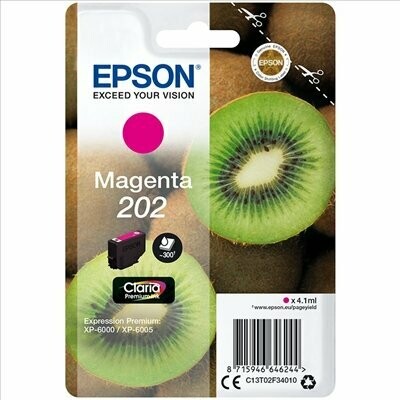 ​CARTUCHO ORIGINAL EPSON 202 MAGENTA