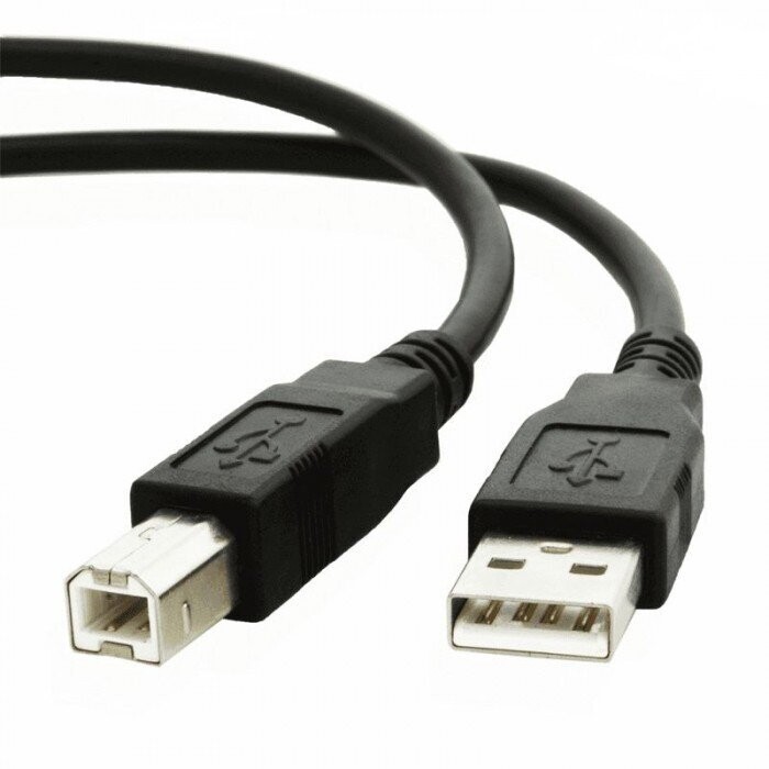 CABLE DE IMPRESORA USB-A 2.0 MACHO 1.8M