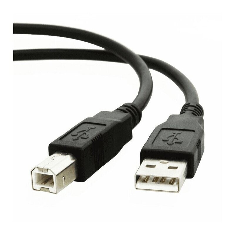 CABLE DE IMPRESORA USB-A 2.0 MACHO 3M.