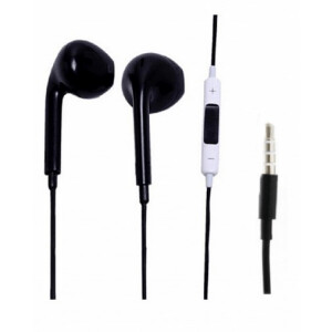 AURICULARES LINQ CON MICROFONO EARPODS NEGRO.