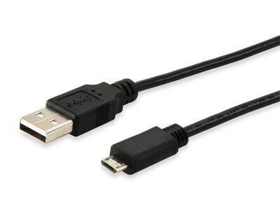 CABLE EQUIP USB-A MACHO A MICRO USB-B MACHO.