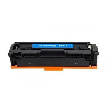 TONER COMPATIBLE HP CYAN W2211X (207X) 2.4K.
