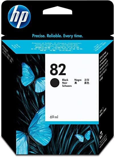 CARTUCHOS ORIGINALES HP 82 NEGRO 69ML.