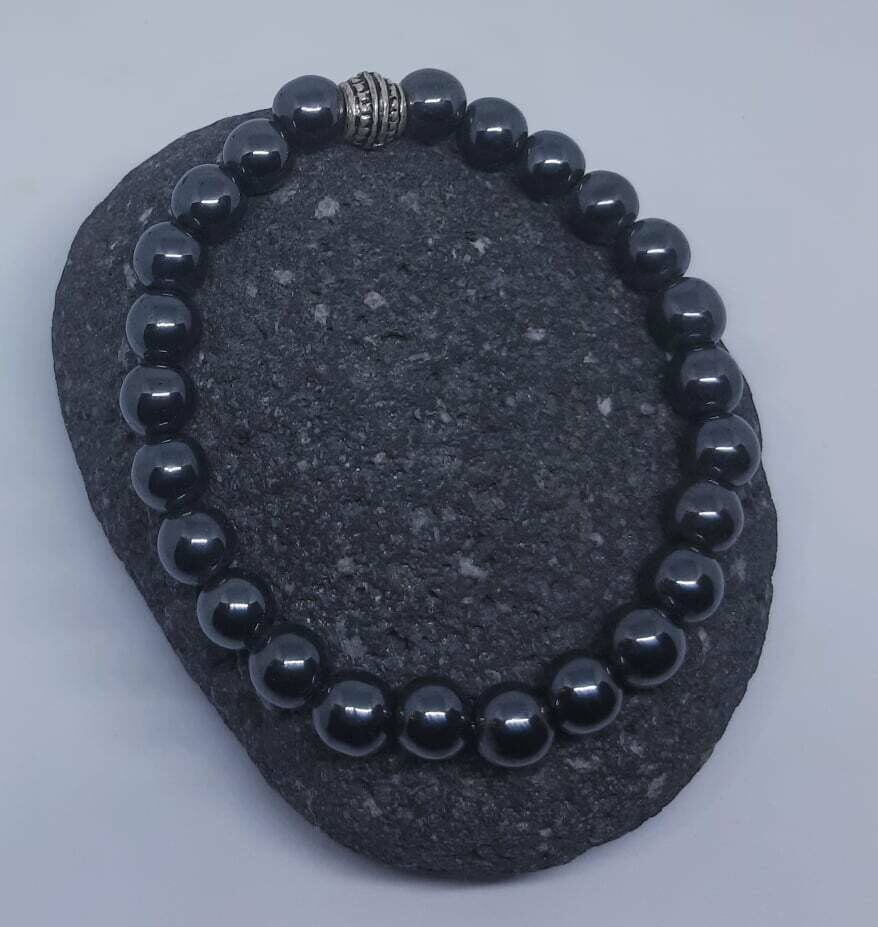 Natural black hematite