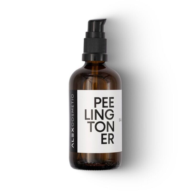 PEELING TONER
Mild reinigendes Tonic mit Peeling-Effekt