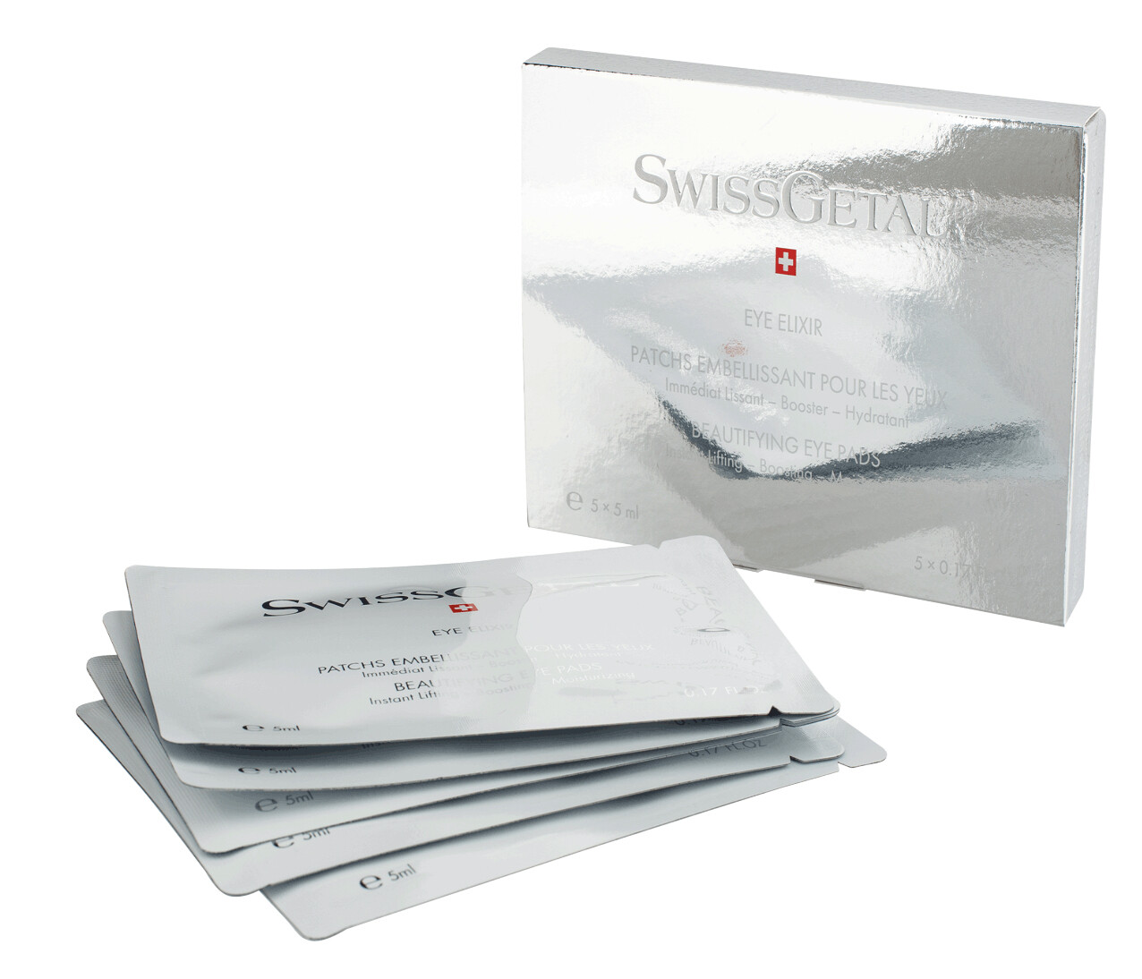 SwissGetal - Patch embellissant pour les yeux 5x5ml