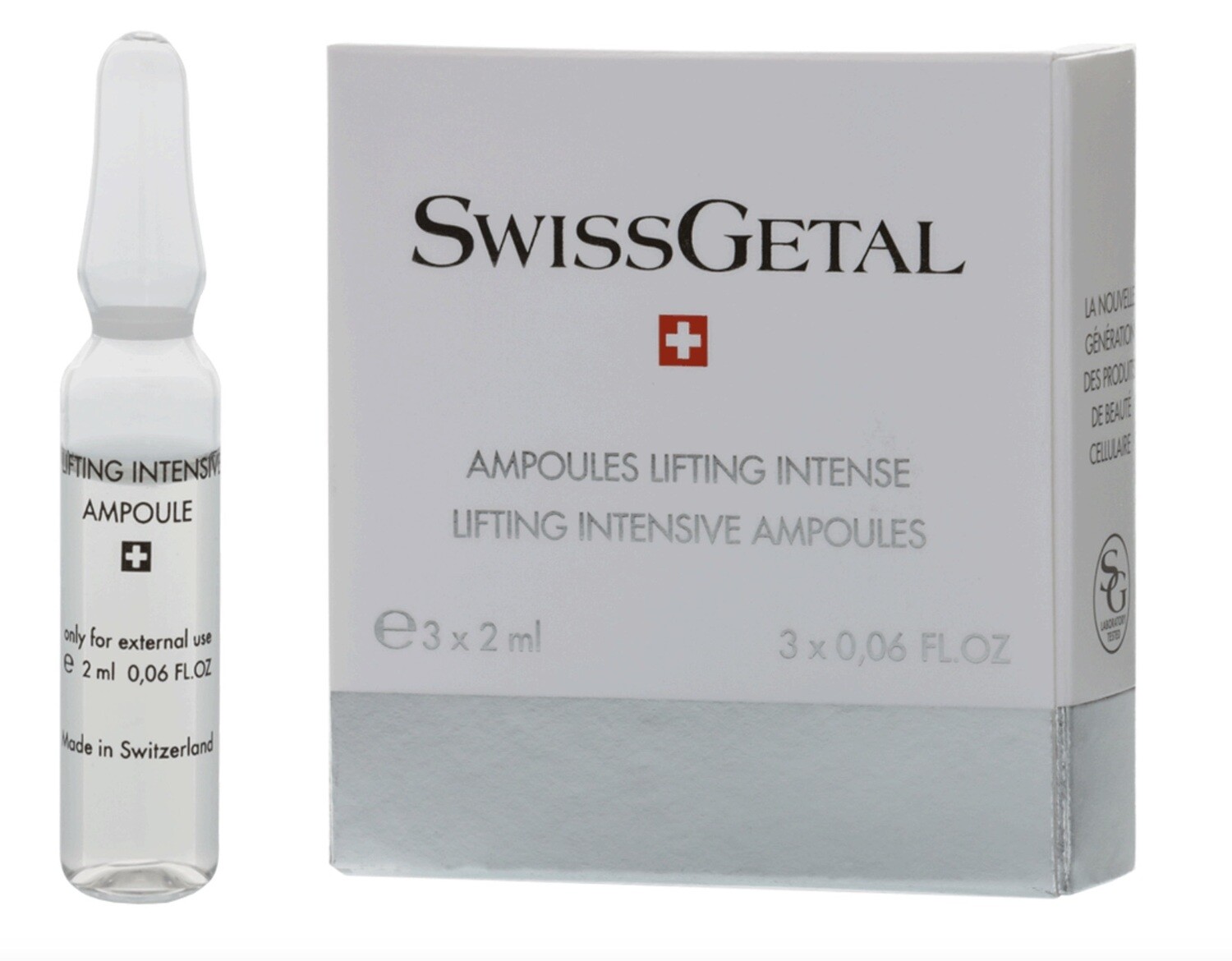 SwissGetal - Ampoules lifting intense découverte 3x2ml