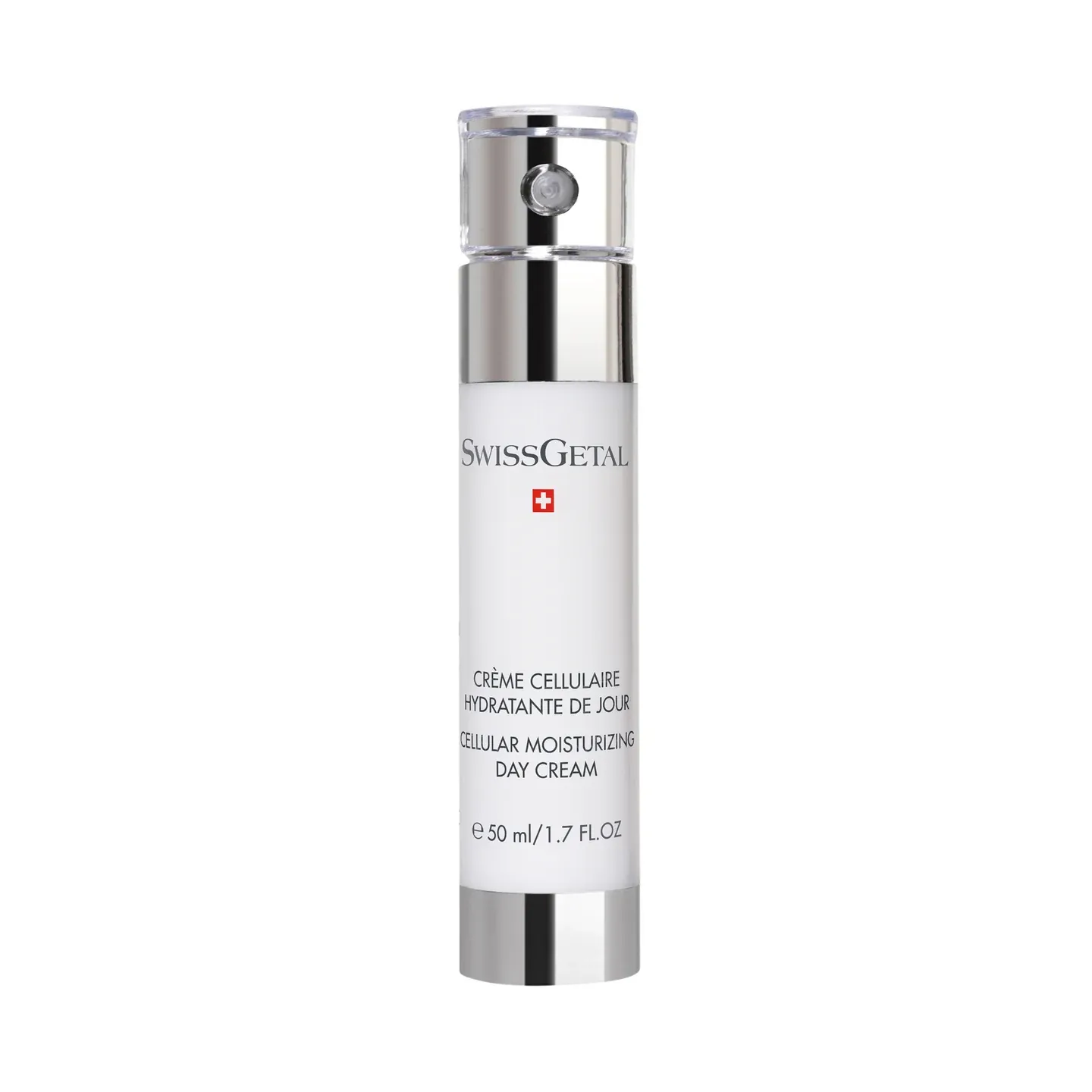 Crème Cellulaire Hydratante de Jour Anti-Age 50ml — Protection UV &amp; Anti-Rides | Swiss Made