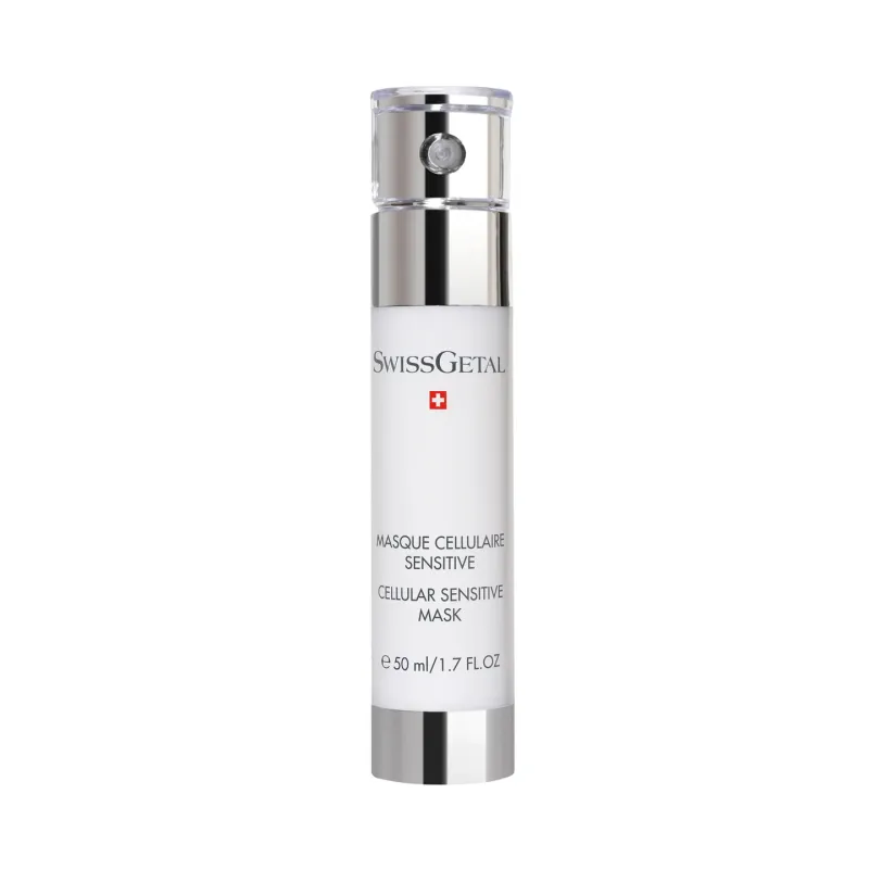 Masque Cellulaire Sensitive Anti-Age 50ml — Soin Apaisant Peaux Sensibles Swiss Made