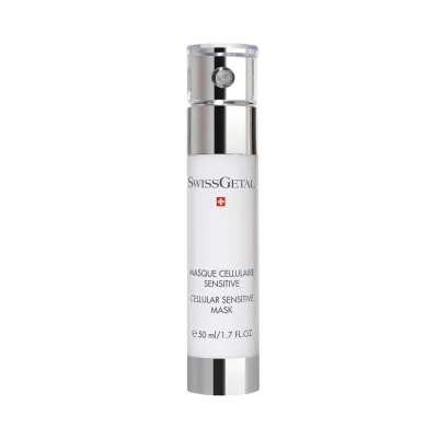 Masque Cellulaire Sensitive Anti-Age 50ml — Soin Apaisant Peaux Sensibles Swiss Made
