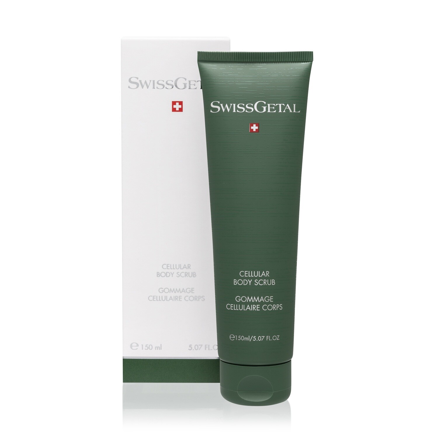 SwissGetal - Gommage cellulaire corps 150ml SwissGetal - Gommage cellulaire corps 150ml