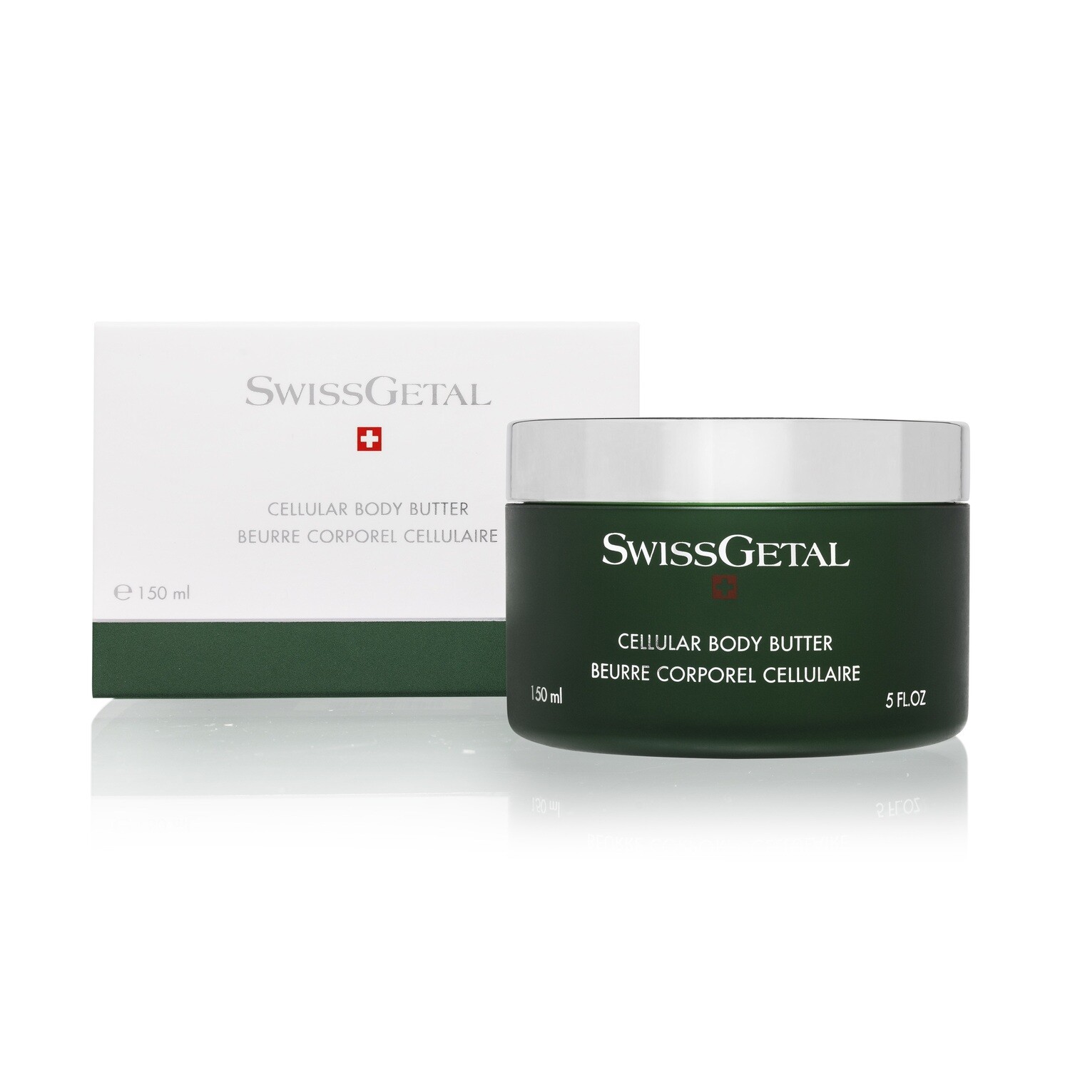 SwissGetal - Beurre corporel cellulaire 150ml SwissGetal - Beurre corporel cellulaire 150ml