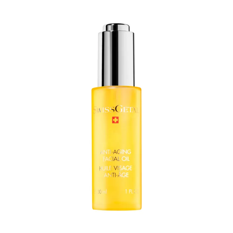Huile Visage Anti-Âge Vitamine D3 30ml — -50% Rides Profondes &amp; Élasticité | Swiss Made