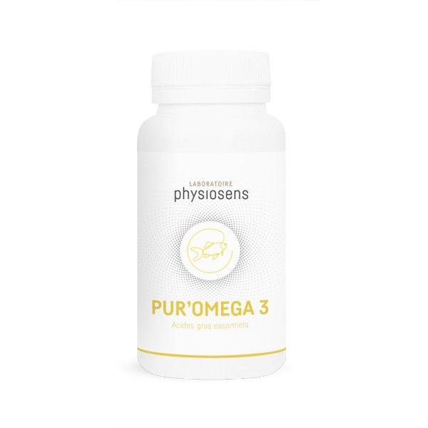 PHYSIOSENS — PUR'OMEGA 3 | Acides Gras Essentiels Dynamisés — 60 Capsules PHYSIOSENS — PUR'OMEGA 3 | Acides Gras Essentiels Dynamisés — 60 Capsules