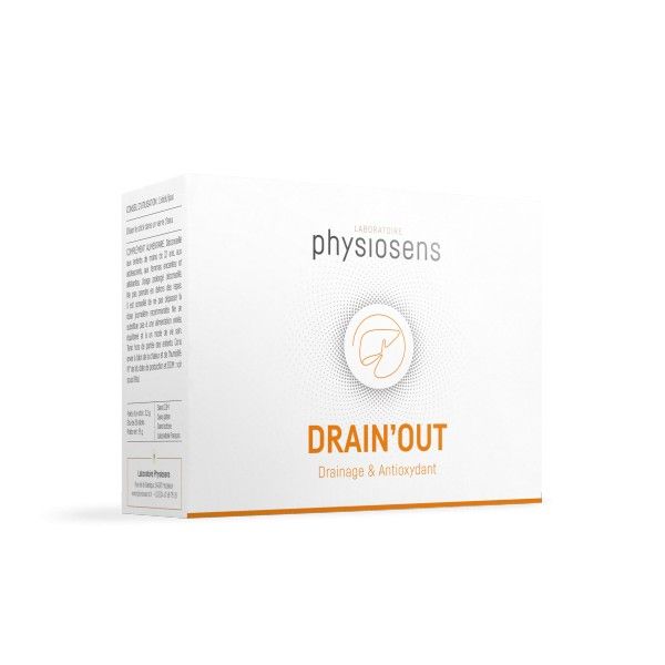 PHYSIOSENS — DRAIN'OUT | Drainage, Détox &amp; Jambes Légères — 30 Sticks