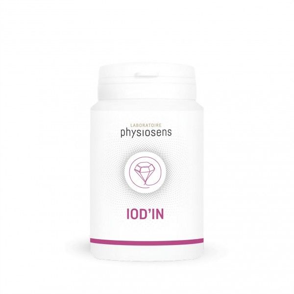 PHYSIOSENS — IOD'IN | Iode Naturel pour la Thyroïde & le Métabolisme — 90 Comprimés PHYSIOSENS — IOD'IN | Iode Naturel pour la Thyroïde & le Métabolisme — 90 Comprimés
