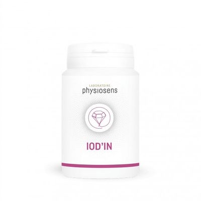 PHYSIOSENS — IOD'IN | Iode Naturel pour la Thyroïde & le Métabolisme — 90 Comprimés PHYSIOSENS — IOD'IN | Iode Naturel pour la Thyroïde & le Métabolisme — 90 Comprimés