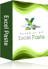 Dynamics GP Excel Paste