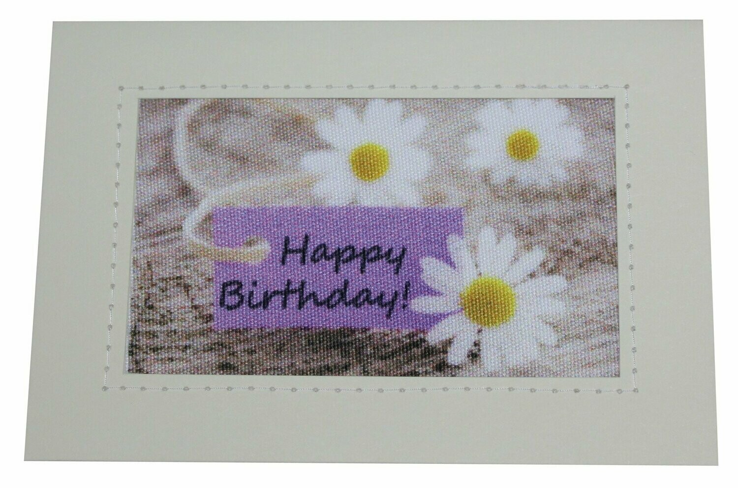 Grußkarte incl. Umschlag: Glückwünsche/ Happy Birthday