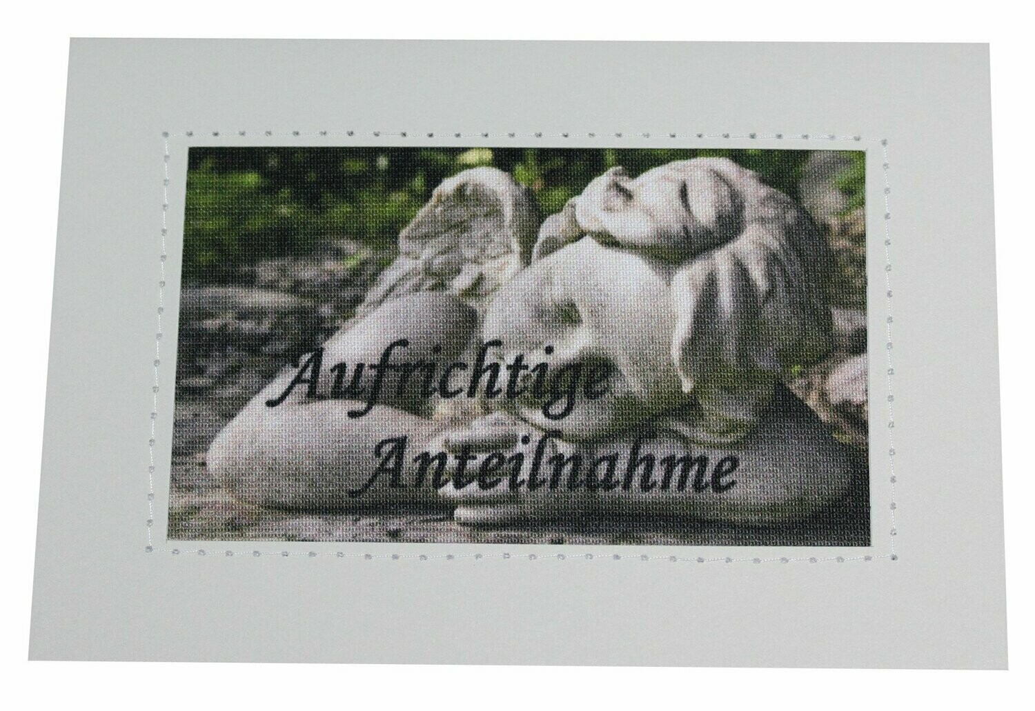 Grußkarte incl. Umschlag: Trauer/ Engel